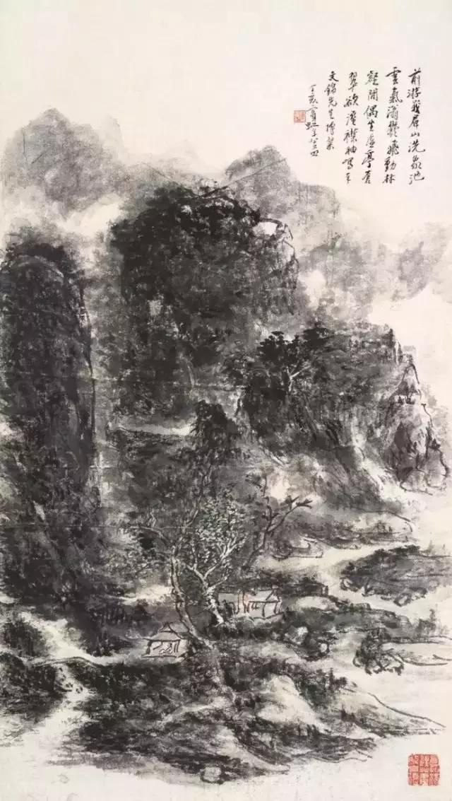 赏心悦目——分享一组黄宾虹最美山水画