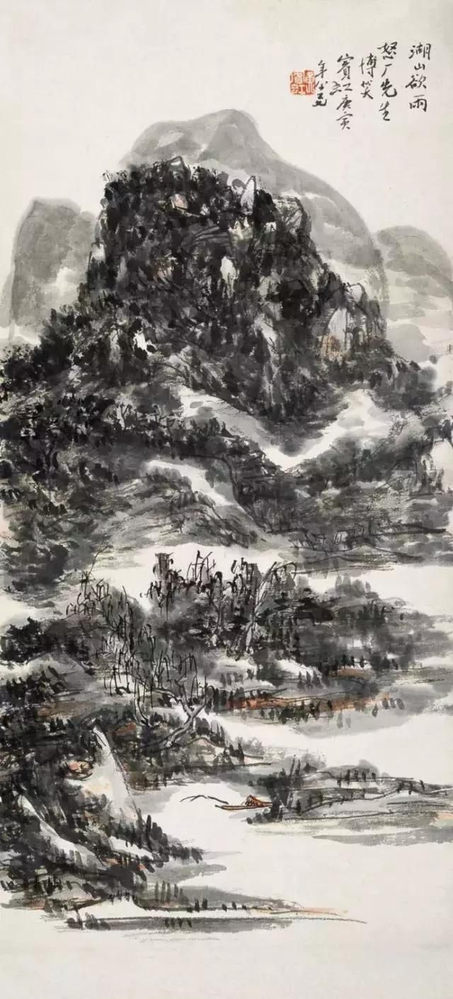 赏心悦目——分享一组黄宾虹最美山水画