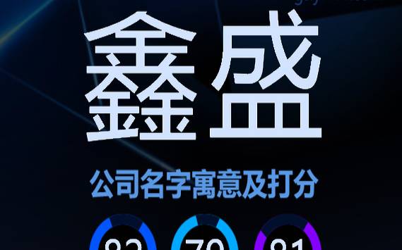 最吉利旺财的公司名字，用创始人姓名取名